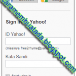 Cara Email Yahoo Lupa Password