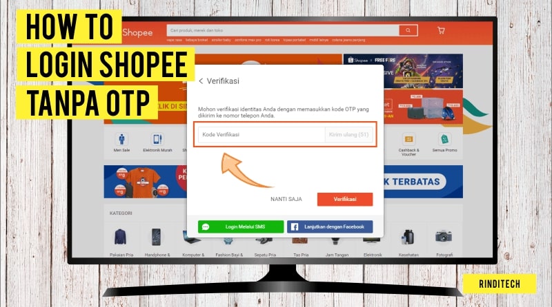 Cara Verifikasi Shopee Tanpa Nomor Hp Hutomo