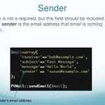 View Sending Email In Php PNG