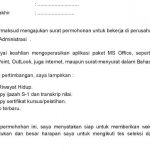 25+ Pom Bensin Contoh Surat Lamaran Kerja Pertamina New