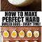 can i make hard boiled eggs ahead of time Hard boiled eggs time chart