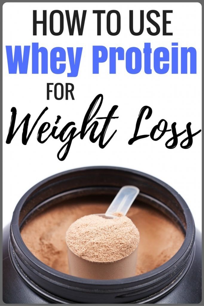 How to use whey protein to lose weight - Ideal figure